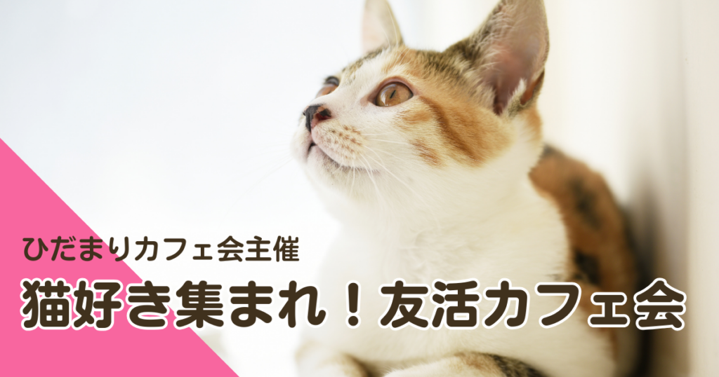 猫好き集まれ！友活カフェ会